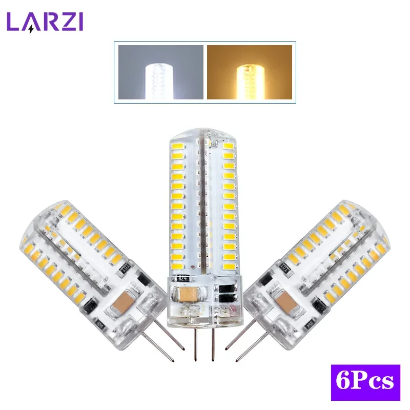 

6Pcs/lot G4 LED 2W 3W 4W 5W 7W 9W AC DC 12V 220V Replace 10w 20w 30w 40w Halogen Lamp Light 360 Beam Angle Christmas Led Bulb