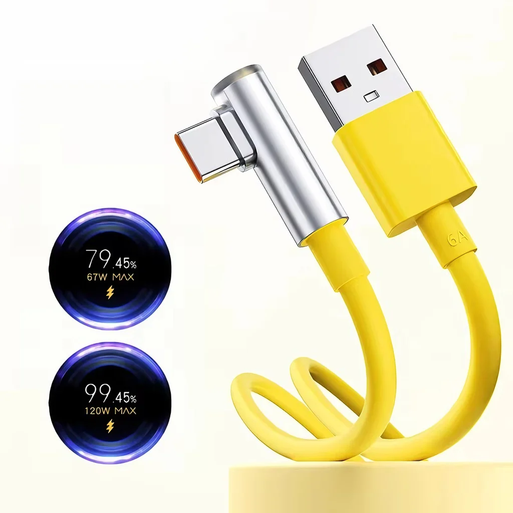 Cavo di ricarica ultra veloce da 120 W 100 W 90 W 67 W per Xiaomi 17 Pro Max Redmi Nota 13 14 POCO X6 Tipo C USB Turbo Cavi di ricarica rapida