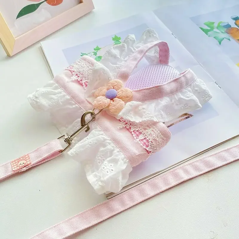 

Милый жилет, тянущаяся веревка, одежда для собак, тонкая одежда для собак, очень маленькая милая летняя розовая девушка с принтом чихуахуа