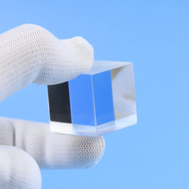 Optical prisms 1 inch beamsplitter prism for image projection holographic projection experiment