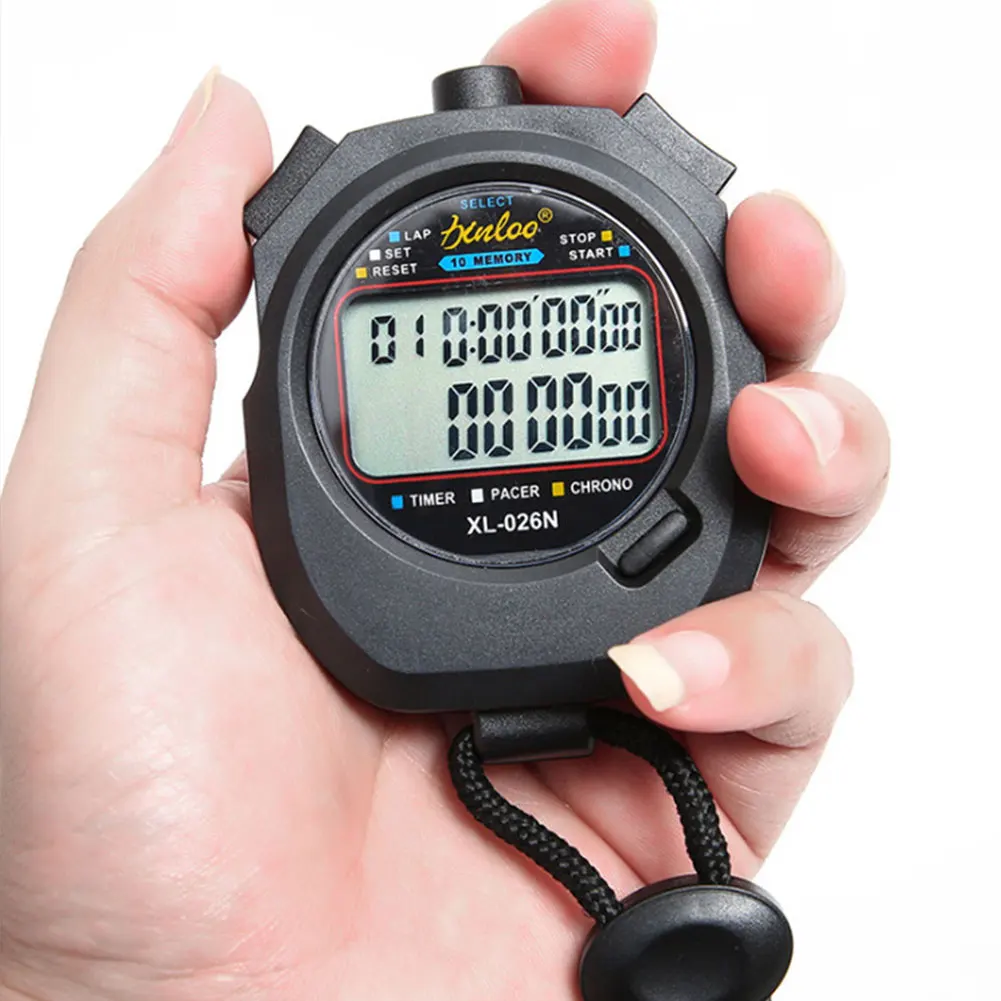 Count Up Timer 4-Pack Simple Stopwatch - Large LCD Screen Handheld ...