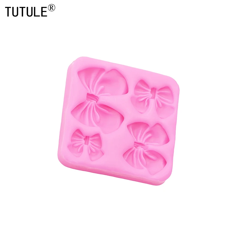Butterfly knot flip candy chocolate silicone mold diy Large Small Butterfly cake decorating accessories clay drip silicone molds silicone mold
