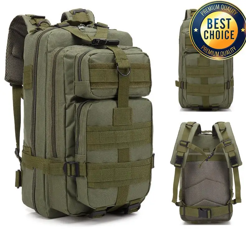 Waterproof Oxford Tactical Backpack 30L for Hiking Camping