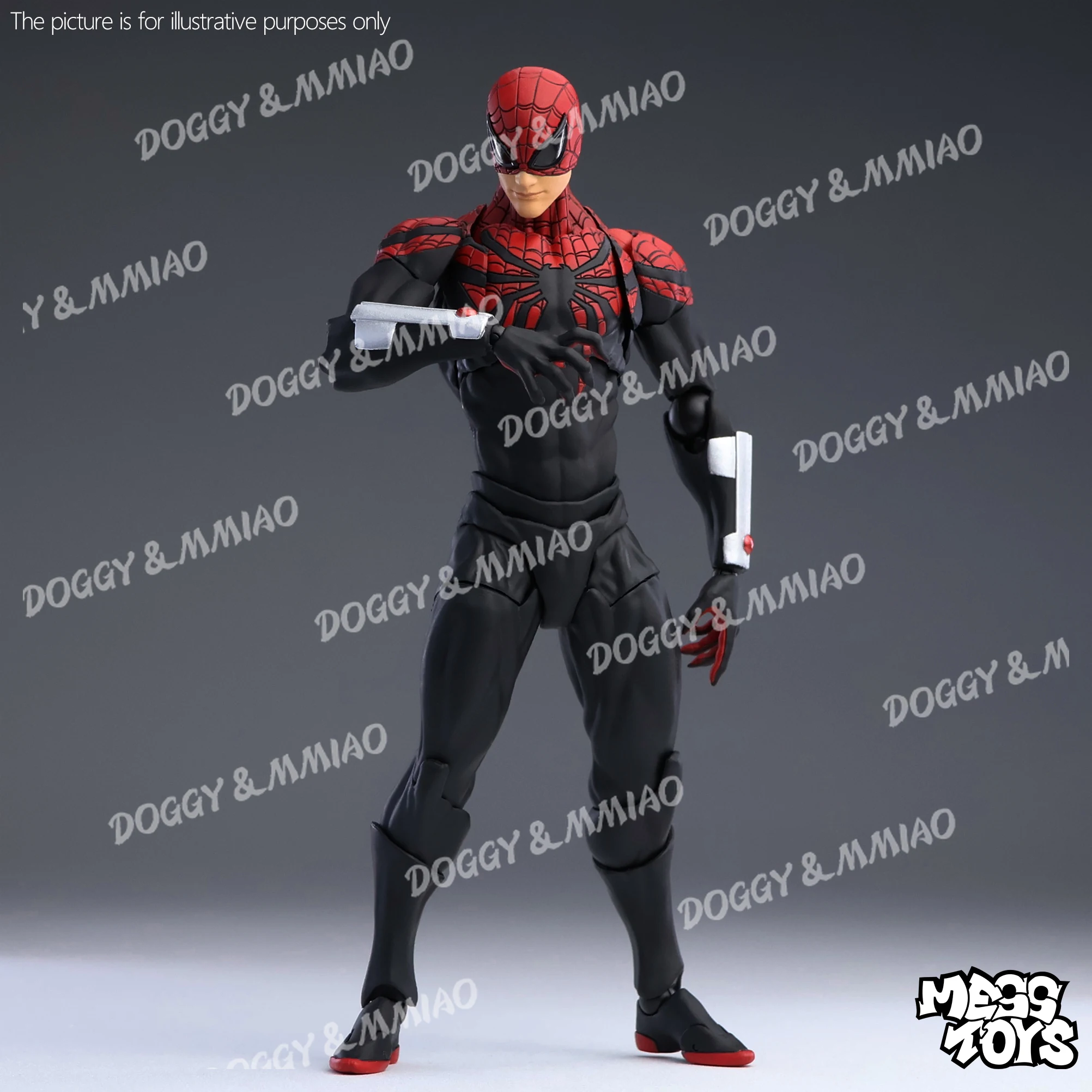 Mess Toys Black Spider Man Spiderman Superior The Ultimate