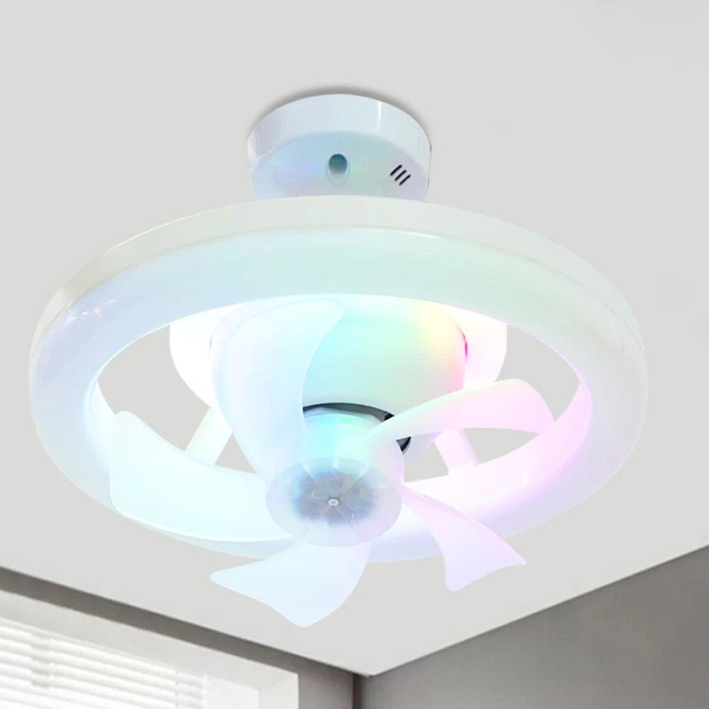 Description Picture 6 of itemCeiling Fan LED Lamp with E27 Base 3 Speed Socket Fan Lamp 3 Colors Dimmable/RGB Dimmable Low Profile Ceiling Fan Remote Control