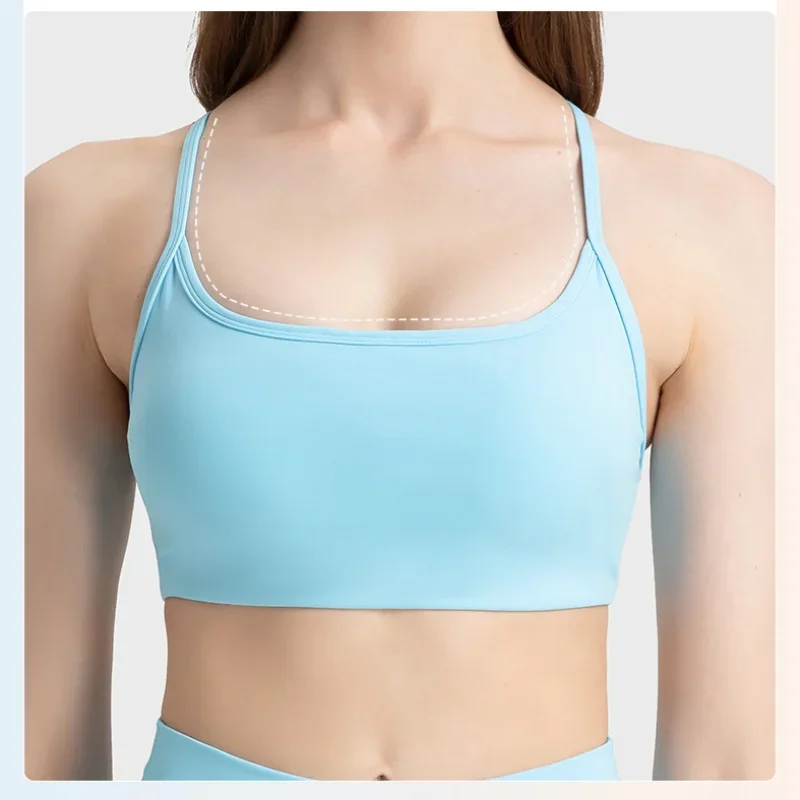 Solid Color Yoga Tight Sports Bras For Women Women's Fitness Zipper Bra Sportswear Woman Gym Training Female Crop Tops