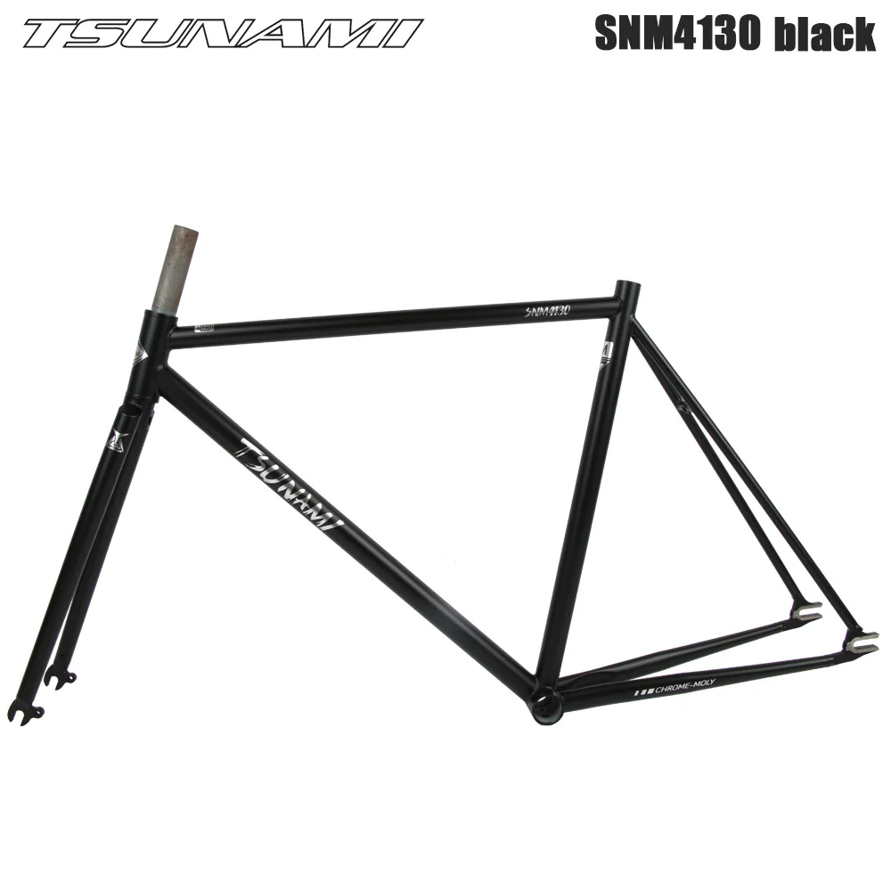 700C Fixed Gear Bicycle Frameset 50/52/55cm Racing Track Fixie