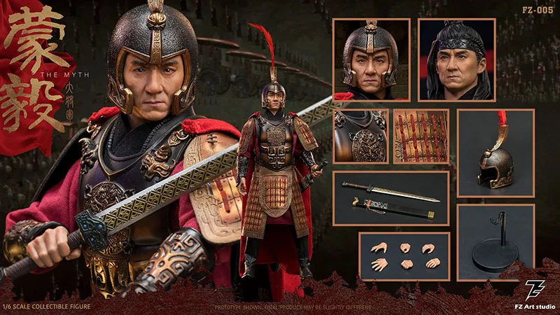 1/6 フィギュアCHINA ARMY ２体セット FZ Art studio FZ005 1/6 Qin Dynasty General Meng Yi Jackie