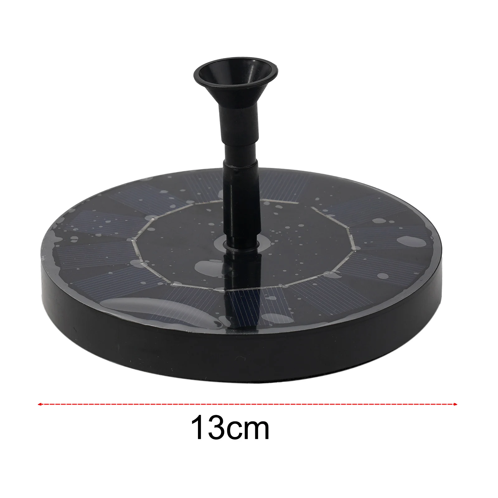 

13cm/18cm Solar Fountain Solar Powered Fountain Waterfall Garden Decor Outdoor Bird Bath Fish Tank Pool Pond Fountain Floating