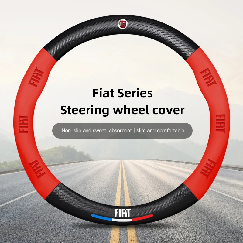 FIAT Steering Wheel Cover - Premium Car Interior Accessory