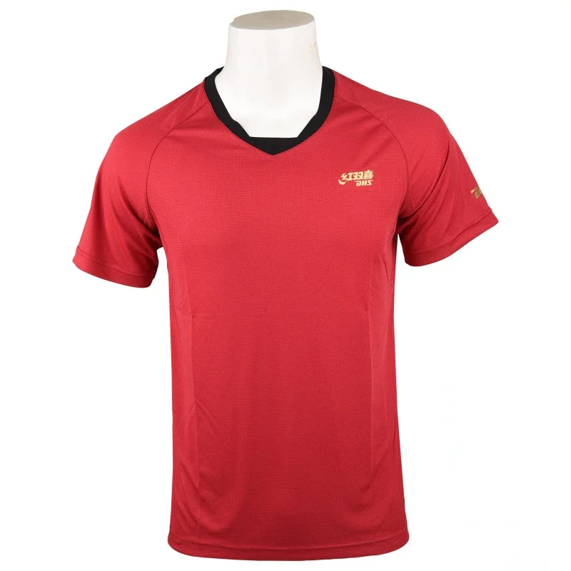DHS Table tennis clothes sportswear long sleeve ping pong t-shirts Sport Jerseys tops women men