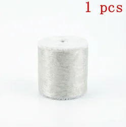 Luxurious Frayed Edged Satin Ribbon with Bronzing - 5 Yards for Elegant Crafts & Special Occasions (White)
