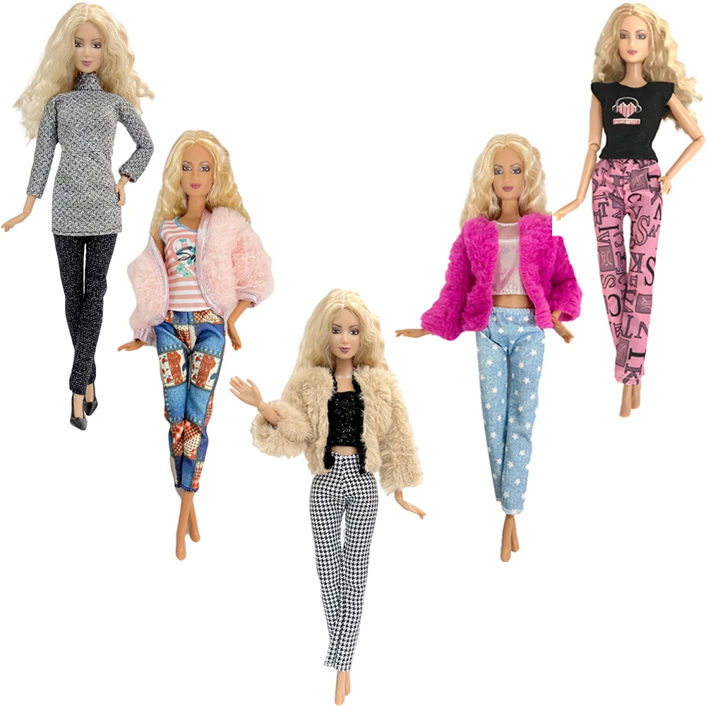 NK Official Fashion Doll Dress 11.5 Inch Doll Clothes Dolls Accessories Mix Style Dollhouse Toys For Girl's 1/6 Doll Gift JJ