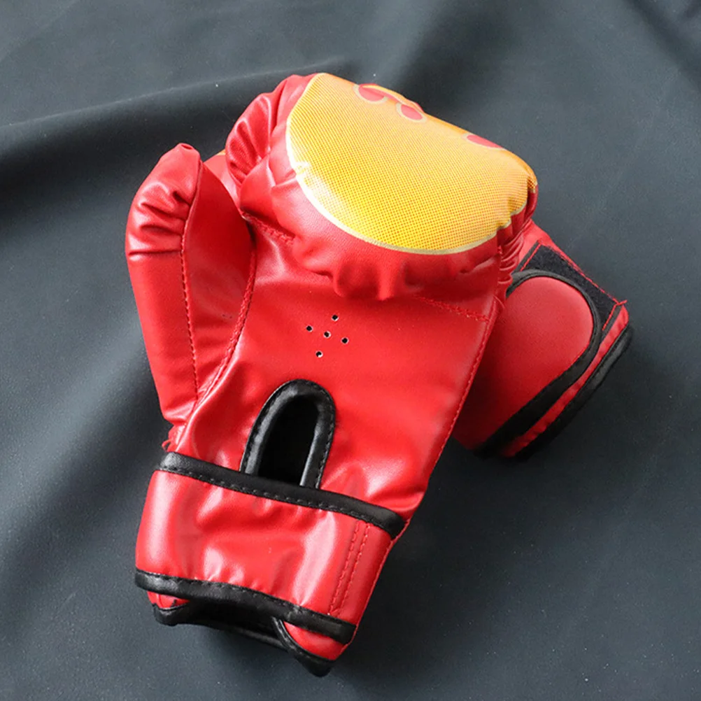 

Kickboxing Boxing Gloves and Punching Mitts Set Boxing Focus Pads Fight Gloves for Kickboxing Karate Muay Thai Training