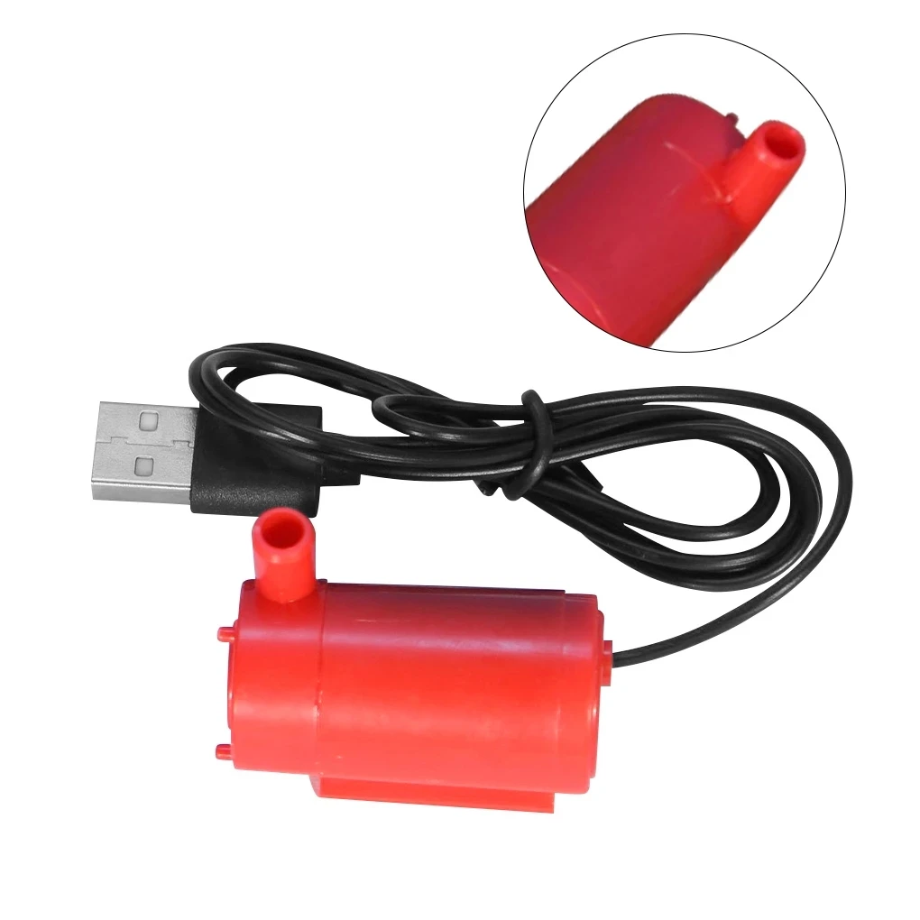 Mini Pompe à Eau Submersible 3V/4.5V DC - Débit 100L/H - Pour Aquarium, Fontaine, Jardin