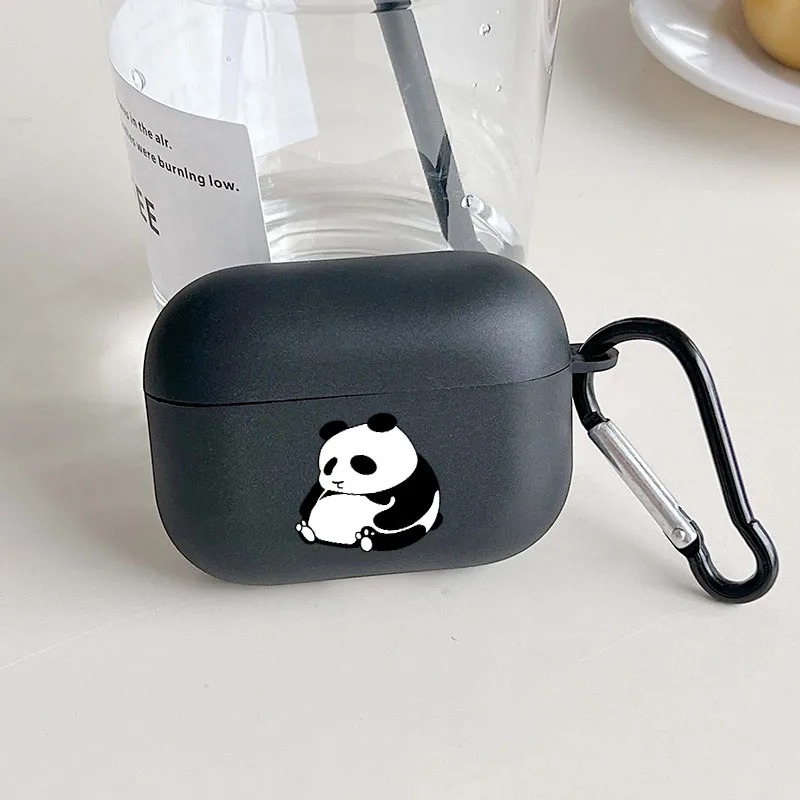 Panda AirPods Case Cover for AirPods Pro and Earphones
