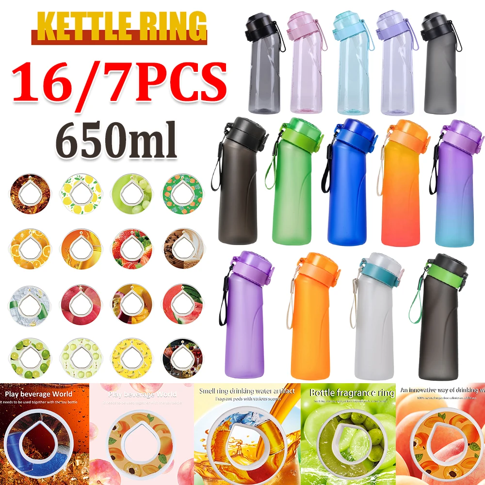 FlavoredWaterBottlewith716FlavourPodsAirWaterUpBottle
