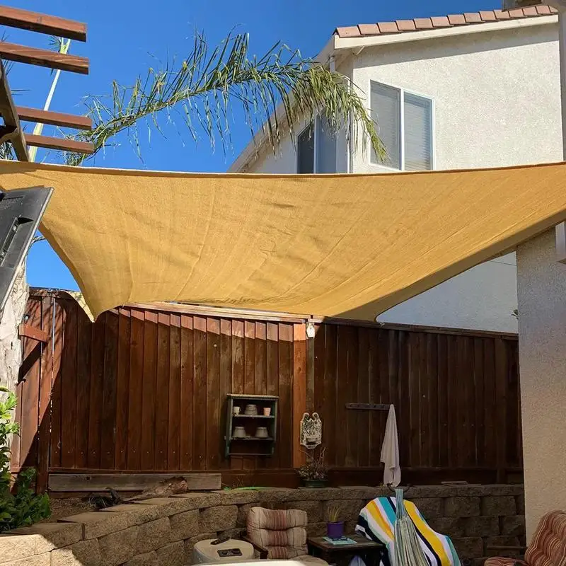 

Sun Shade Sun Shelter Durable Sun Protection Anti UV Rectangle Sun Shade Sails Outdoor Canopy Garden Patio Pool Shade Sail