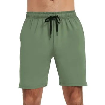 2024 Summer Cool Running Shorts Men Loose Elastic Pocket Adjust Sportswear Gym Training Short Pant Fashion Workout 2