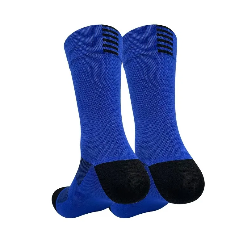 Men Cycling Socks | Summer Breathable Mesh Bike Socks - Quick Dry Mid Tube Sports