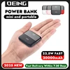 20000mAh Mini Powerbank Large Capacity Portable Power Bank 22.5W Fast Charger Dual USB Digital Display Slim Phone Spare Battery 1