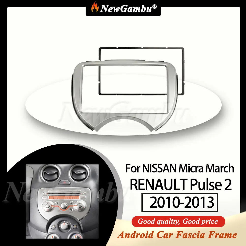 

Автомагнитола NewGambu, 2 Din, для NISSAN Micra March RENAULT Pulse 2 2010-2013