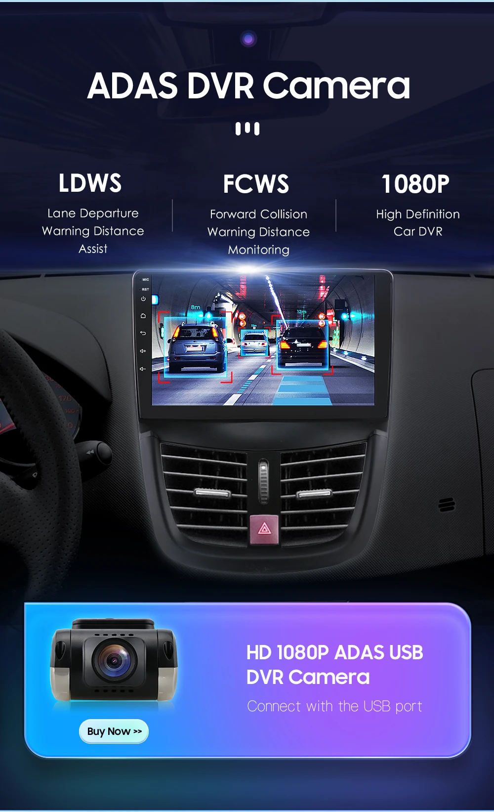 360 Kamera Android 13 Auto Radio Für PEUGEOT 207 207CC 2006-2015 Auto Multimedia GPS 4G Carplay intelligente Bildschirm autoradio SWC – Detail 36