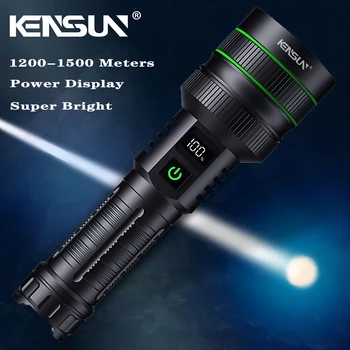 LED Zoomable High Power Tactical Flashlight for Outdoors 1