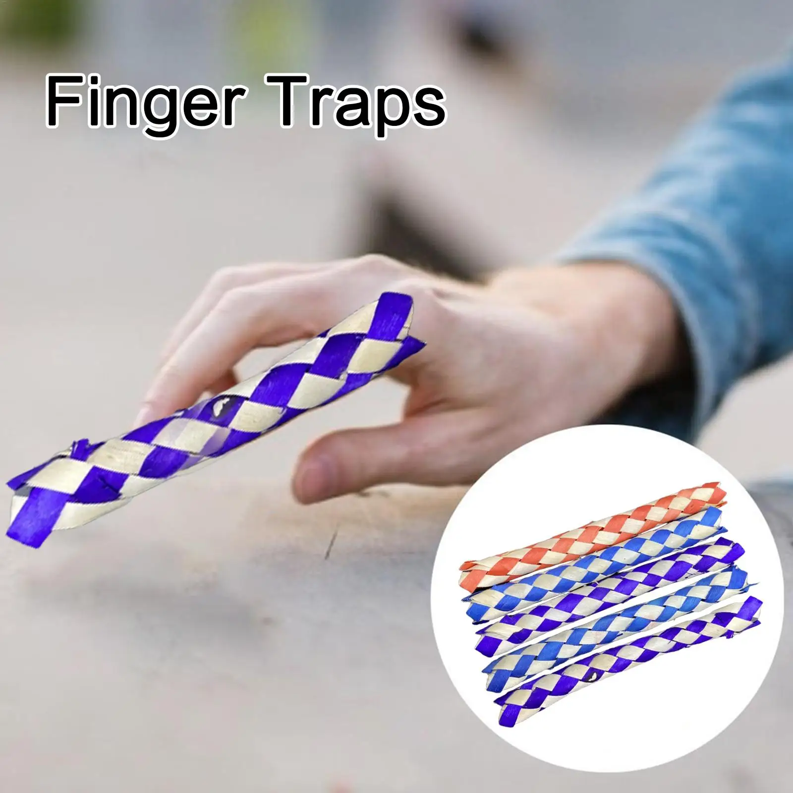 15cm Prank Chinese Finger Traps Chinese Bamboo Tube Novelties Traps Toys Replacement Kids Novelty Finger Gadgets Pranks Pra L4G4