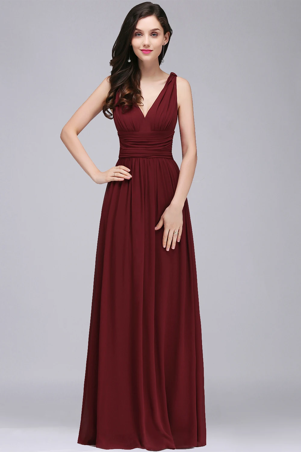 slim fit dress slacks Burgundy Sexy Side Slit Silky Mismatched Soft Satin Mermaid Long Bride