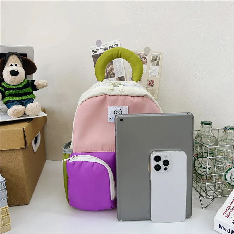 2023 New Kids Backpack Korean Children's Backpack Cute Backpack Kindergarten Backpack for Boys Girls School Bag Kids Backpack 4