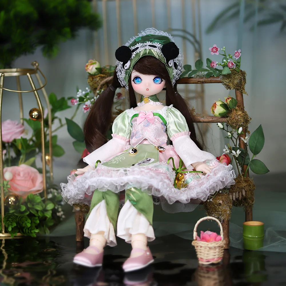 

ICY DBS 1/4 Dream Fairy Doll matchmaker mechanical jointed body bamboo fairy cute doll 16 inch ball full set 40CM SD