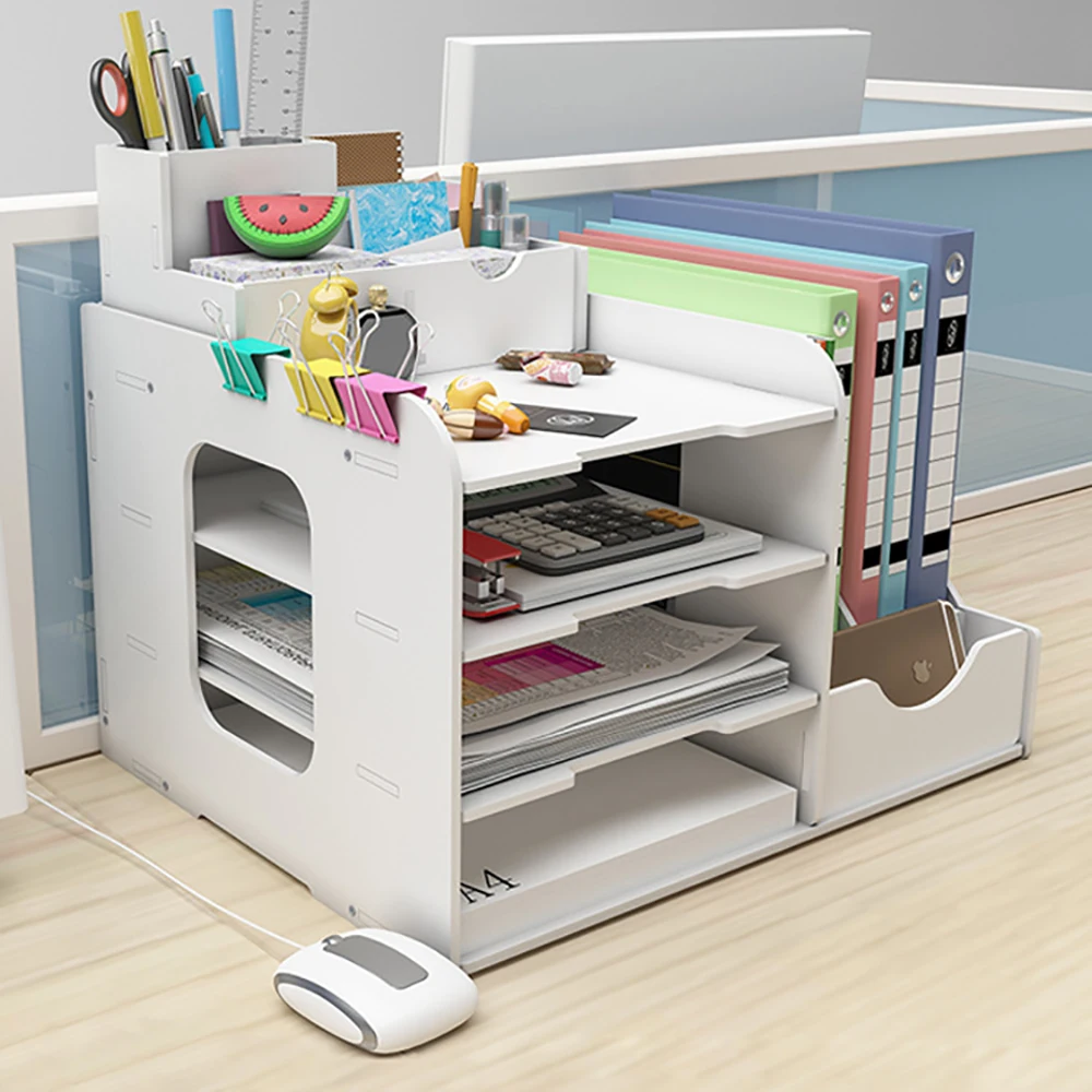 

Шкатулка для хранения журналов, подставка для газет, канцелярские принадлежности, органайзер для документов, писем, принадлежности для дома, офиса, школы