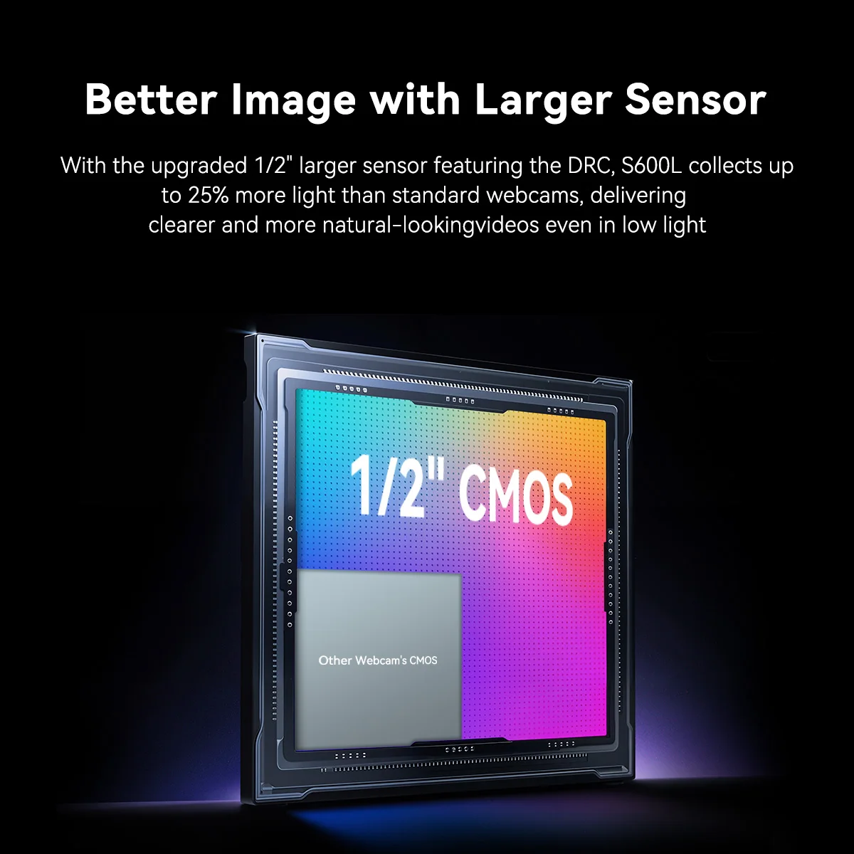 4K Webcam Control 1080P 60fps Autofocus Video EMEET S600 Light USB 8MP Streaming Web Camera For PC/Computer_voghion.com