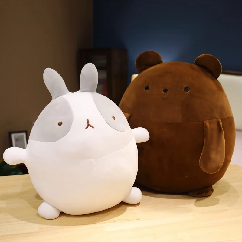 2023 Super Cute Rabbit Molang Peluches Potatoes Bear Plush Toy Doll  Valentines Day Gifts Molang Rabbit Plush Toy For Children