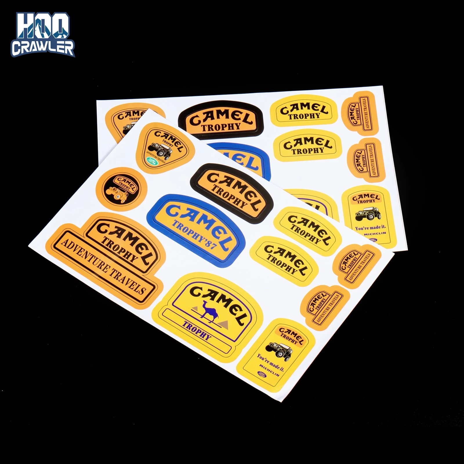 Autocollants Décoratifs Voiture RC - Lot de 1 ou 2 Pièces