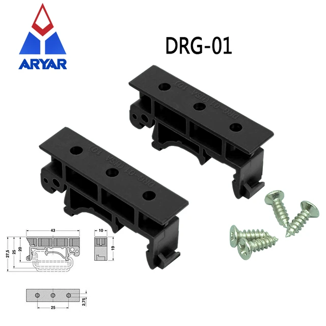 Adaptateur de montage sur rail DIN pour circuit imprimé PCB 35 mm :  : Bricolage