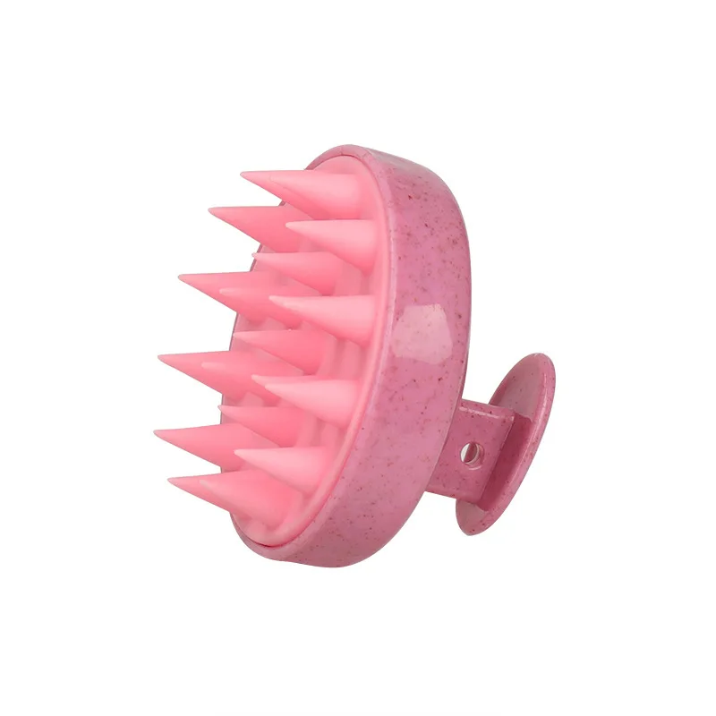 Silicone Shampoo Brush Head Scalp Massage Comb Hair Root Itching Clean The Scalp Thoroughly Body Massage Brush Bath Brush 3