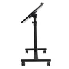 Portable Computer Desk Laptop Height Adjustable Table Mobile Sitting Workstation Lockable Wheels Suitable For Work Learning 4