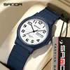 SANDA 9072 Students Watches New Design Soft TPU Strap Water Resistant Quartz Movement Outdoor Sports Analog Wrist Watch 1
