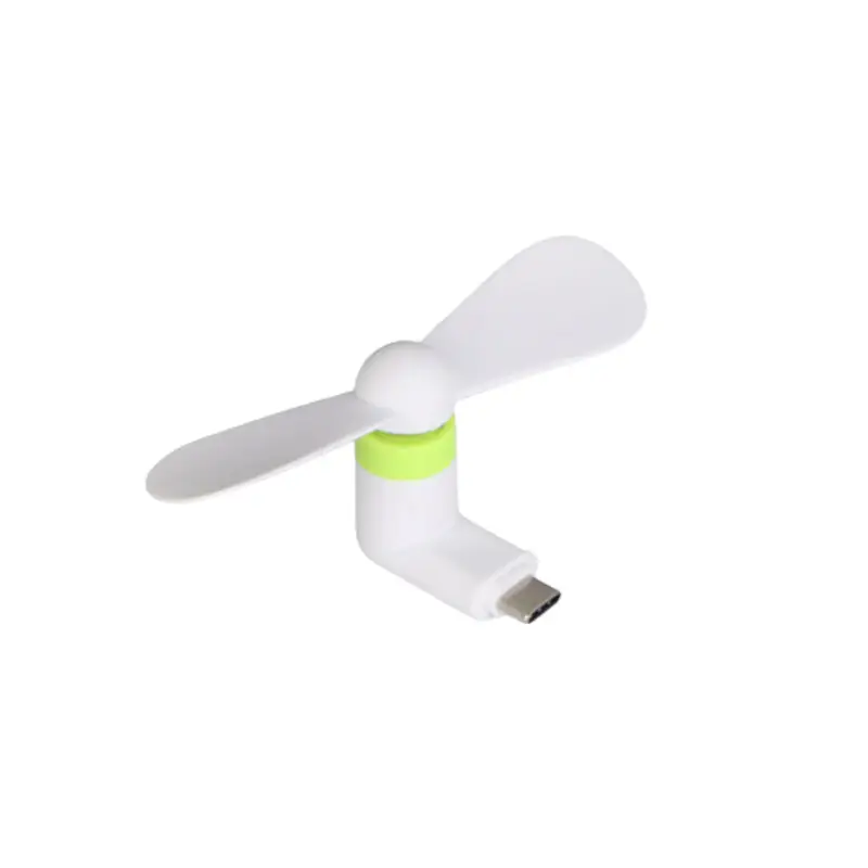 1PC Creative Mini Portable Micro USB Fan 5v 1w Mobile Phone USB Gadget Fan Tester For Type-C Type C Cell Phone Cooler Accessorie - Image 8
