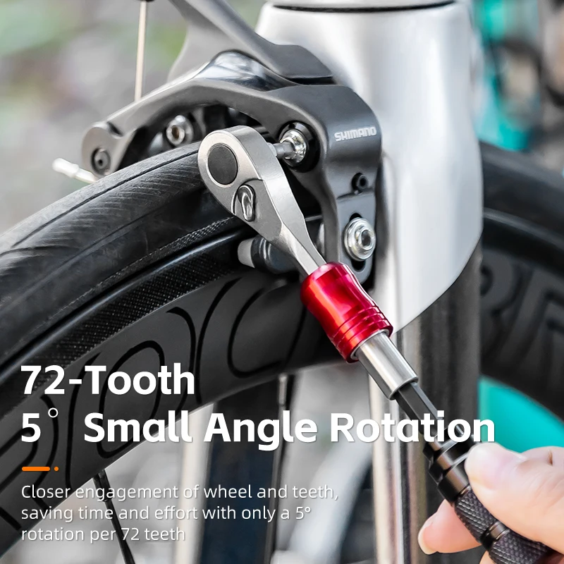 Set di riparazione per bicicletta, 16 in 1, multifunzione, per bicicletta, in viaggio, per bicicletta, accessori per bicicletta, mountain bike, regalo per ciclisti