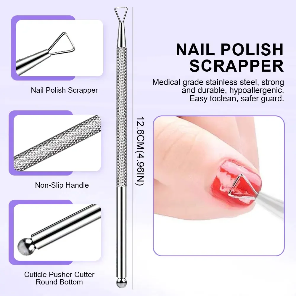 Soak per unghie Ciotola per mani Ammorbidire la pelle morta Kit di strumenti per la cura delle unghie Unghie pulite Cura delle mani con strumento per la rimozione delle unghie Ciotola per unghie - immagine 4