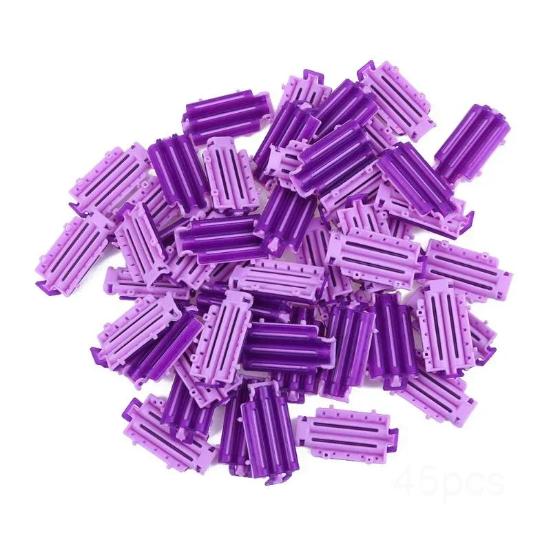 20pcs/bag Hair Clip Wave Perm Rod Bars Corn Curler DIY Curler Fluffy Clamps Rollers Fluffy Hair Roots Perm Styling Tools