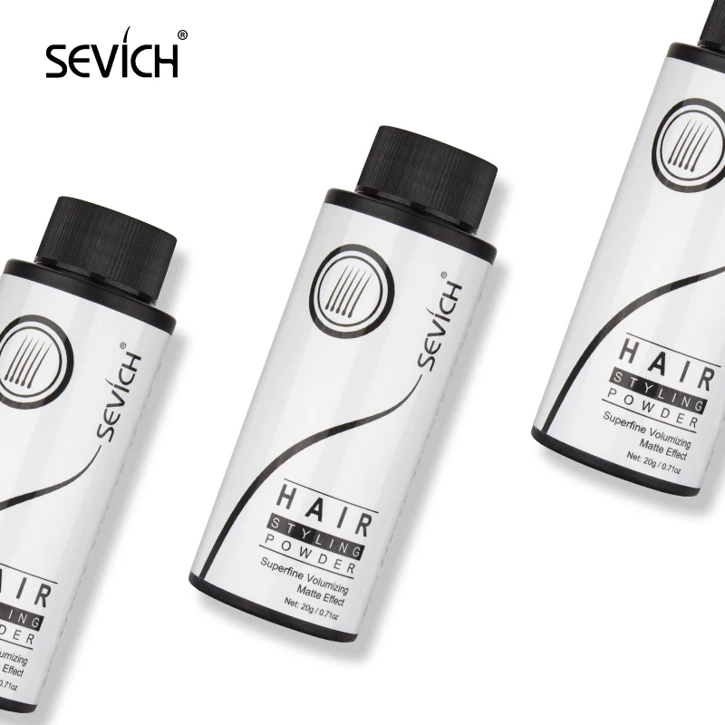 Description Picture 2 of item1~10PCS Sevich Unisex Dust It Hair Powder Spray Fluffy Thin Hair Powder Increases Hair Volume Haircut Modeling Styling Hairspray