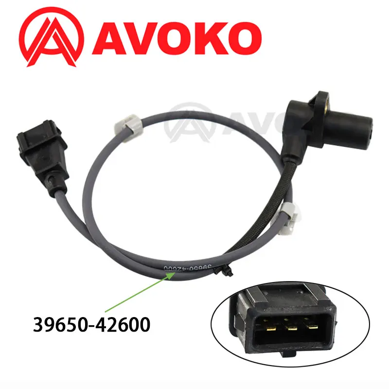 Sensor de posição do virabrequim 39650 42600 para HYUNDAI H1 Galloper ...