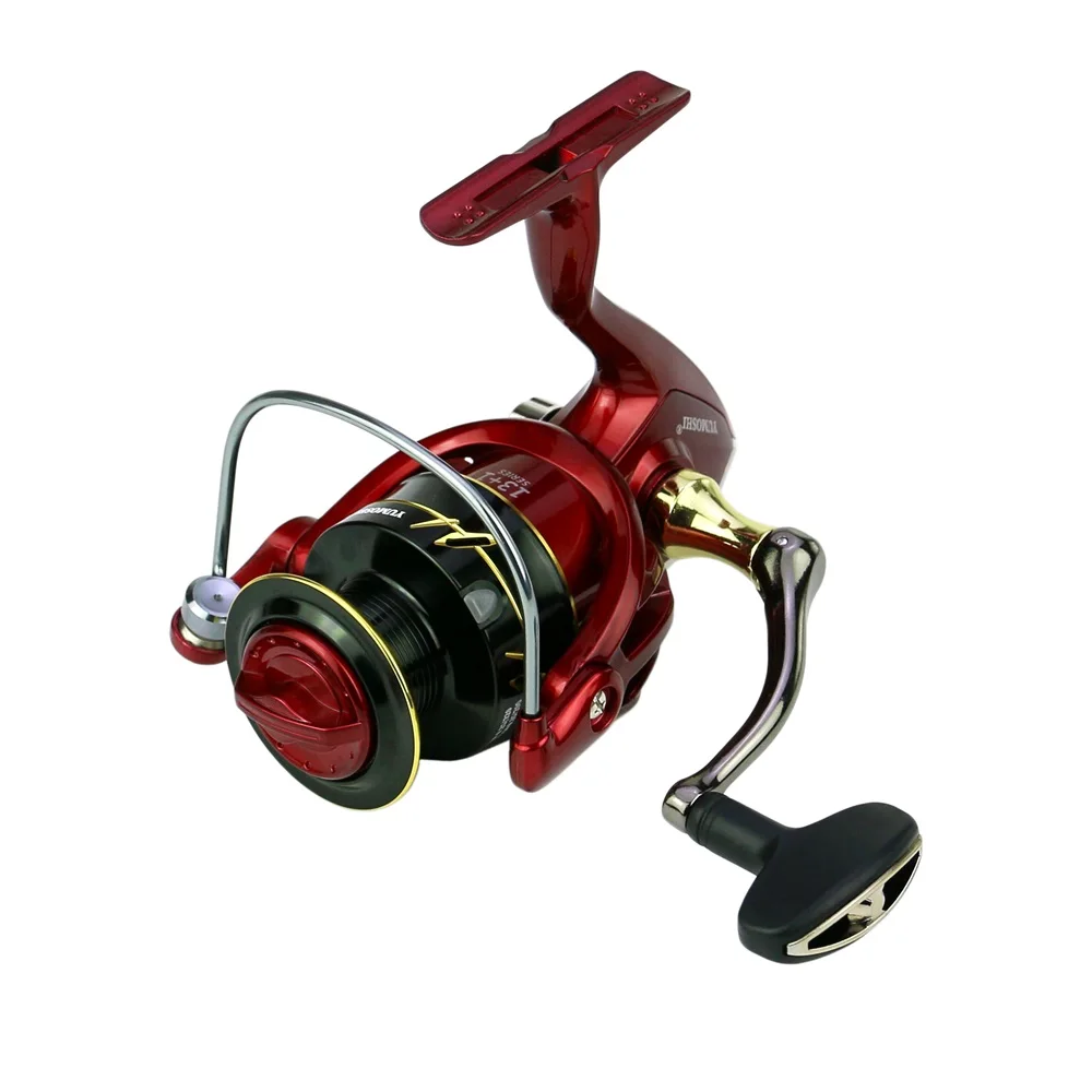 

Fishing Reel 5.5:1/4.1:1 Gear Ratio Left Right Hand Metal Spool Spinning Wheel For Freshwater Saltwater 3000-10000 Series