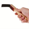 1pc Long Handled Wooden Shoe Brush Dance Shoe Brush Cleaning Tool 1