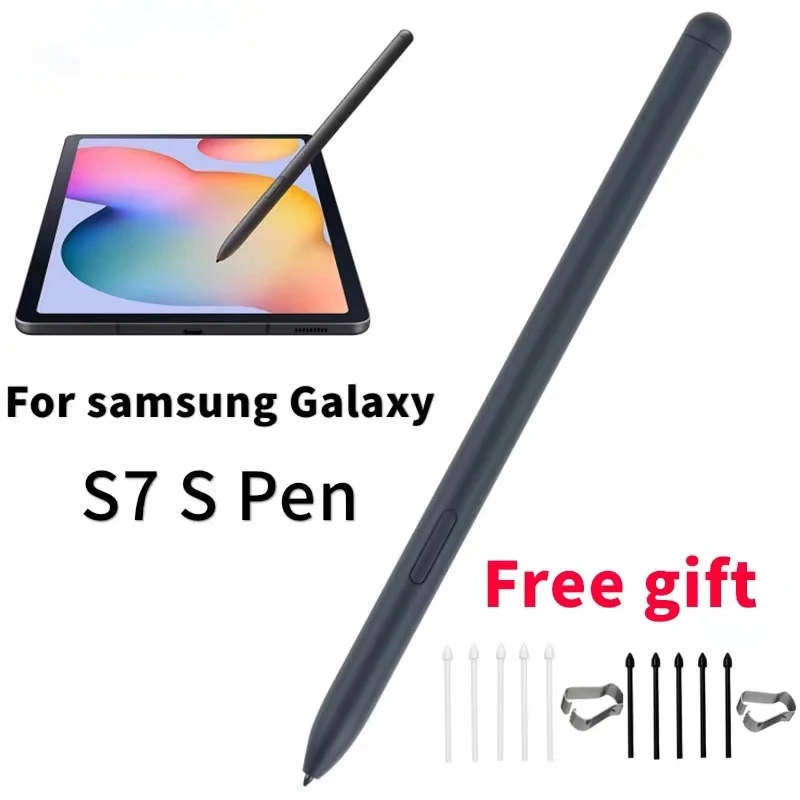 태블릿 용 삼성 스타일러스 S 펜 탭 S6Lite S7FE S7 S7Plus S8Touch 드로잉 스타일러스 터치 펜 (블루투스 기능 없음)