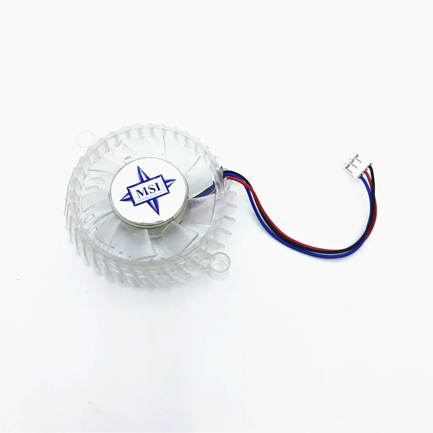 New  50x12mm Graphics Card Cooling Fan For MSI Graphics Card 55MM Pitch-row  DC12V 0.08A  Quiet Fan 3PIN